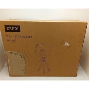 12 Inch LED Ring Light 54" Tripod With 2 Phone Holders and Remote